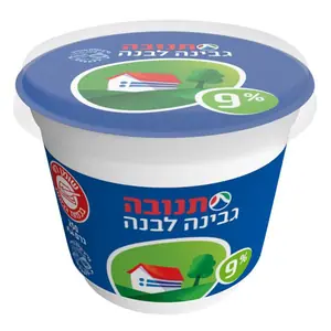 גבינה לבנה 9%, 250 ג'
