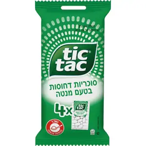 סוכריות מנטה4*16ג טיק-טק 64 גרם