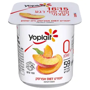 יוגורט דיאט אפרסק 0% 150 מ"ל