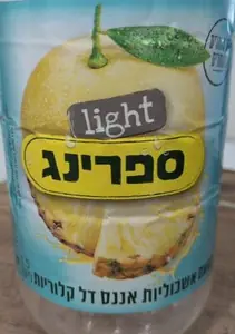 ספרינג אשכולית/אננס לייט 1.5 ליטר