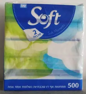 סנו סופט 500 ממחטות אף במארז חמישייה 5 יחידות