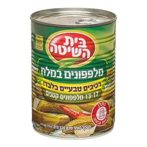 מלפפונ.מלח קטן13-17 560ג 320 גרם