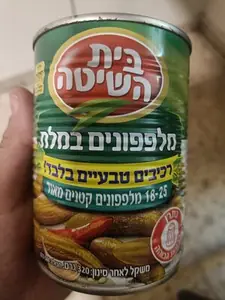 מלפפון במלח 18-25 560 גר 320 גרם