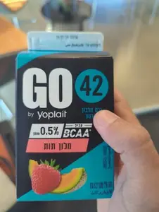 משקה יוגורט מלון תות 500 מ"ל