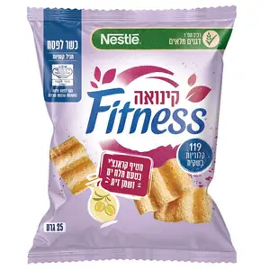 פיטנס ח.קינואה מלח ים ושמן זית 25 גרם