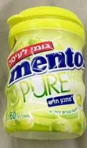 מנטוס מסטיק פיורפרש 60 גרם