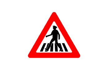 ¿Cómo se conducirá según la señal de tránsito?