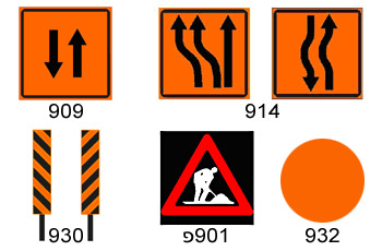 What do the following traffic signs have in common?