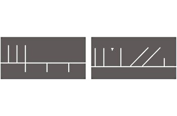 ¿Cuál es el significado de la marca sobre el camino?